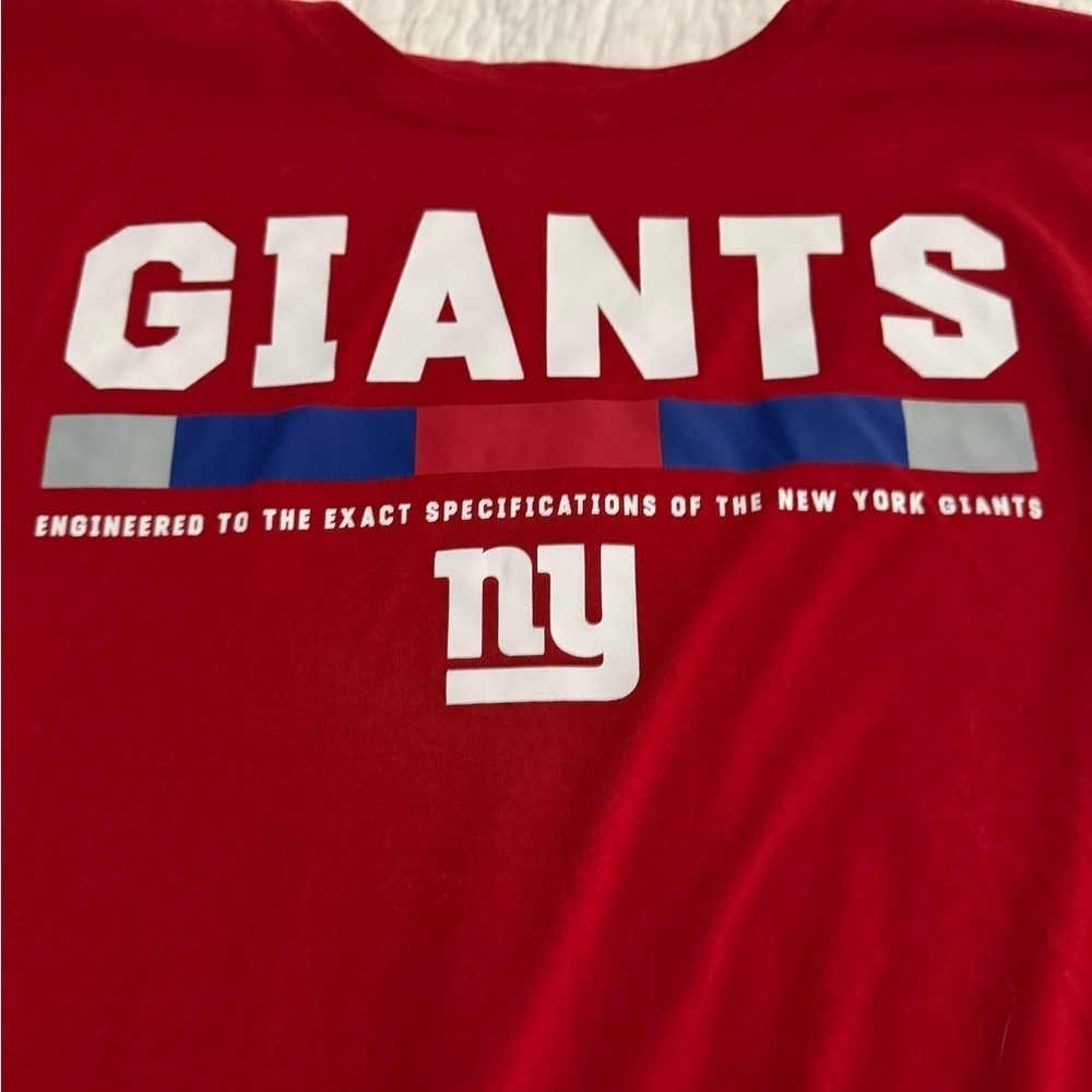 Nike x NFL NY Giants Drifit crewneck long sleeve Men's XL